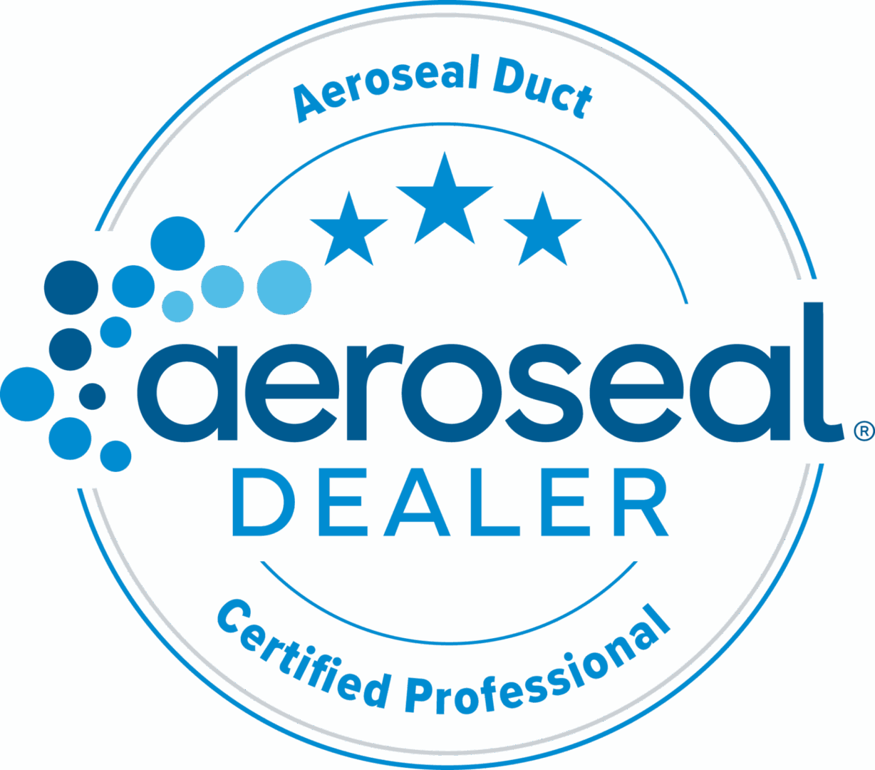Aeroseal Duct Dealer Badge